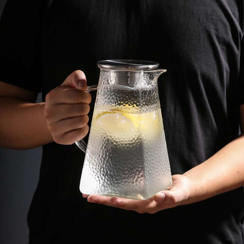 12lglasswaterjugwithlidleadfreewaterpitchergybl833